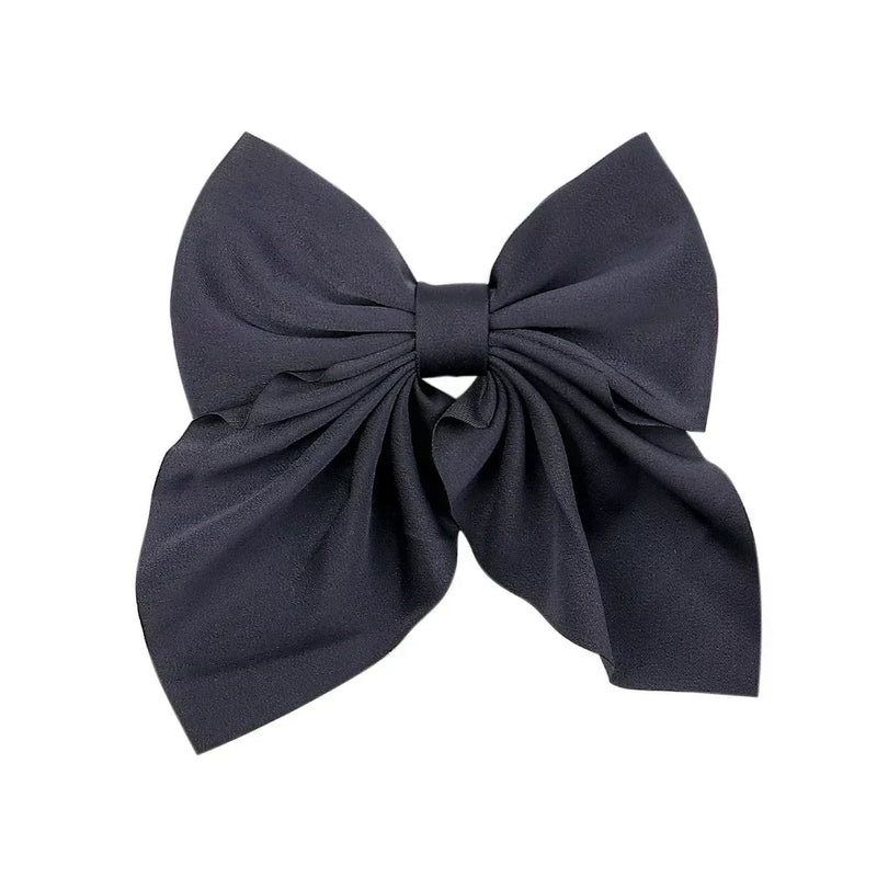 Elegant Bow Ribbon Hair Clip Fashion
