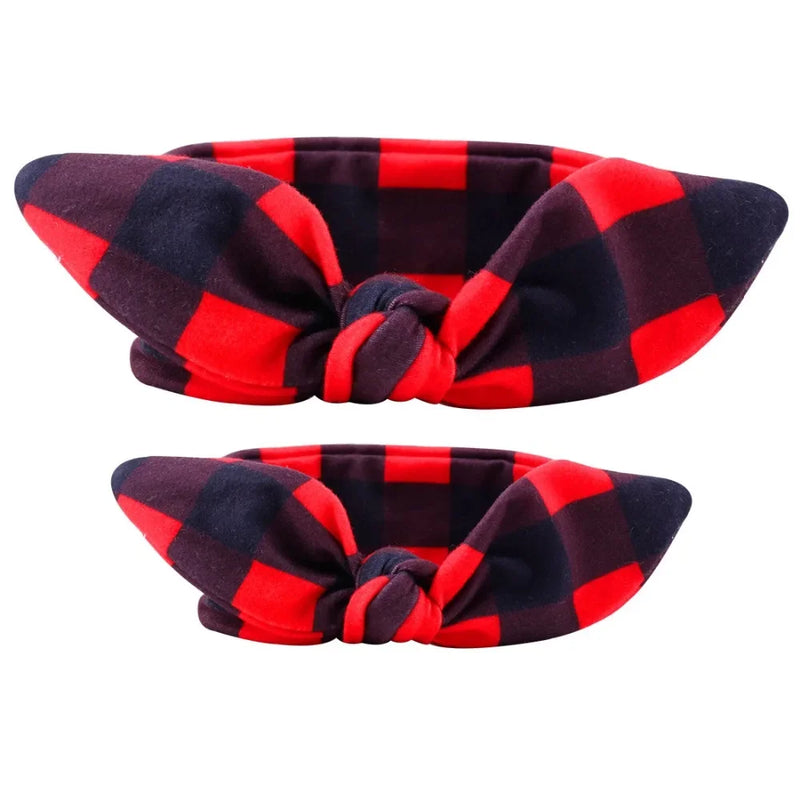 2Pcs/Set Headbands Mother Baby Turban