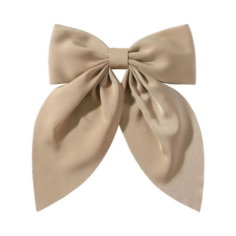 Elegant Bow Ribbon Hair Clip Fashion