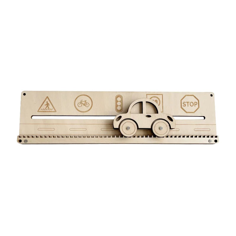 DIY Montessori Busy Board Wooden Accessories