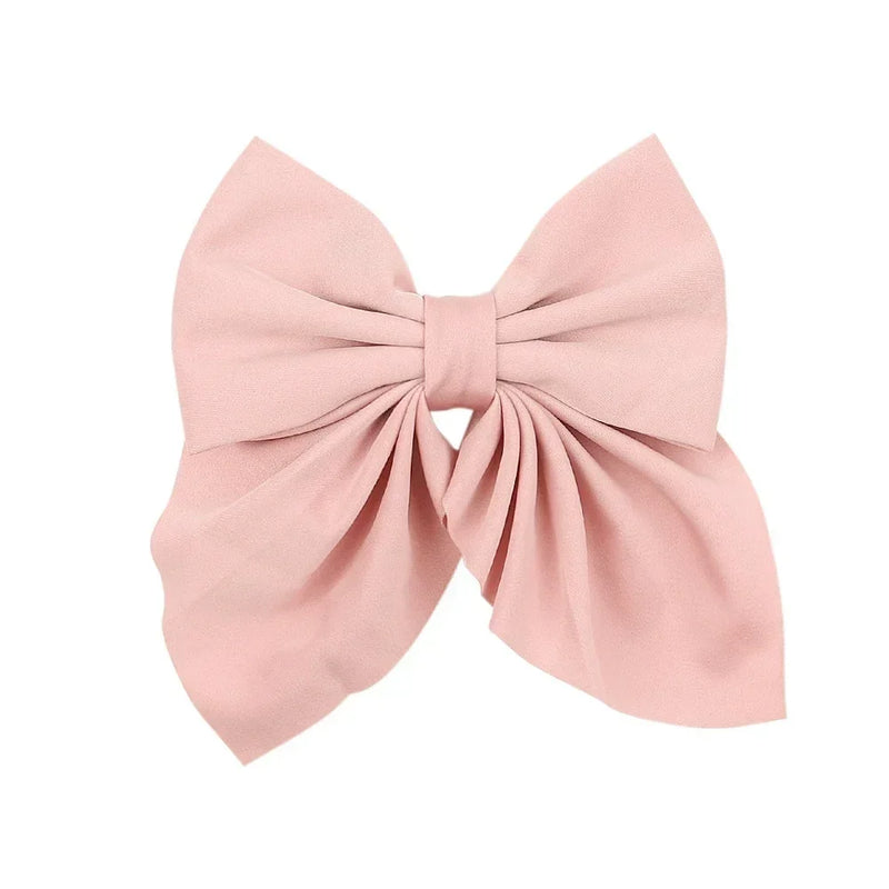 Elegant Bow Ribbon Hair Clip Fashion