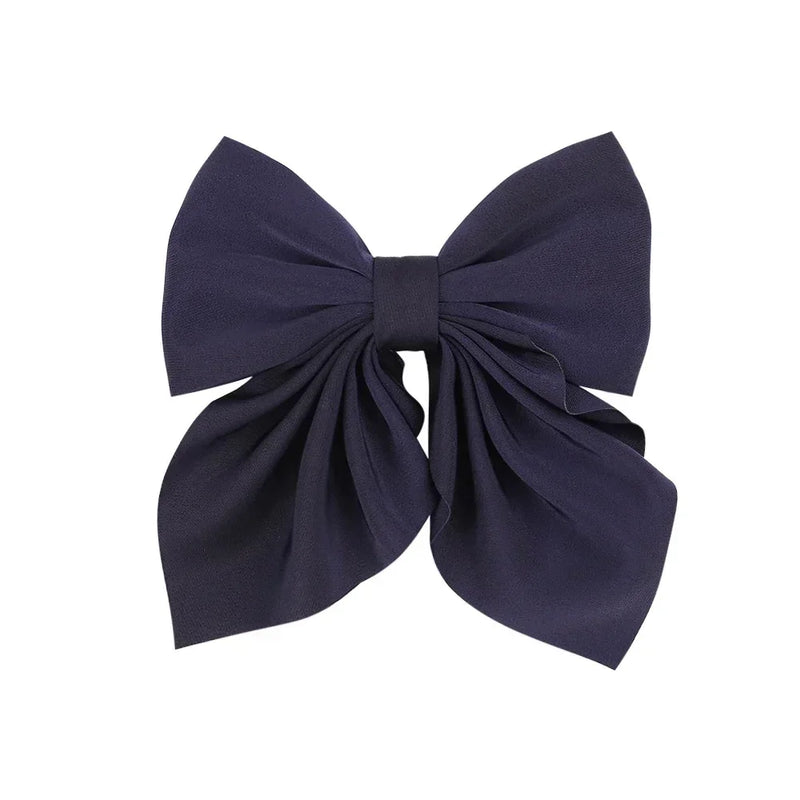 Elegant Bow Ribbon Hair Clip Fashion