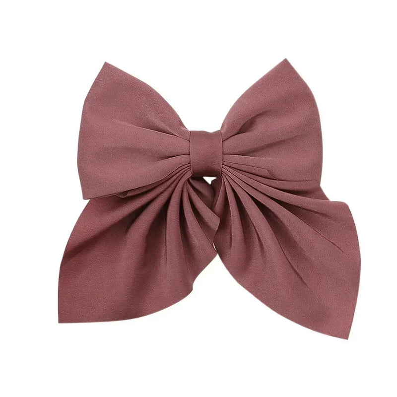 Elegant Bow Ribbon Hair Clip Fashion