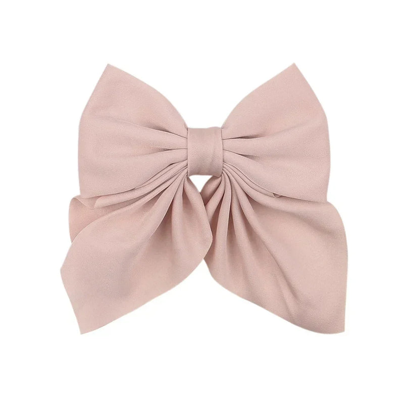 Elegant Bow Ribbon Hair Clip Fashion