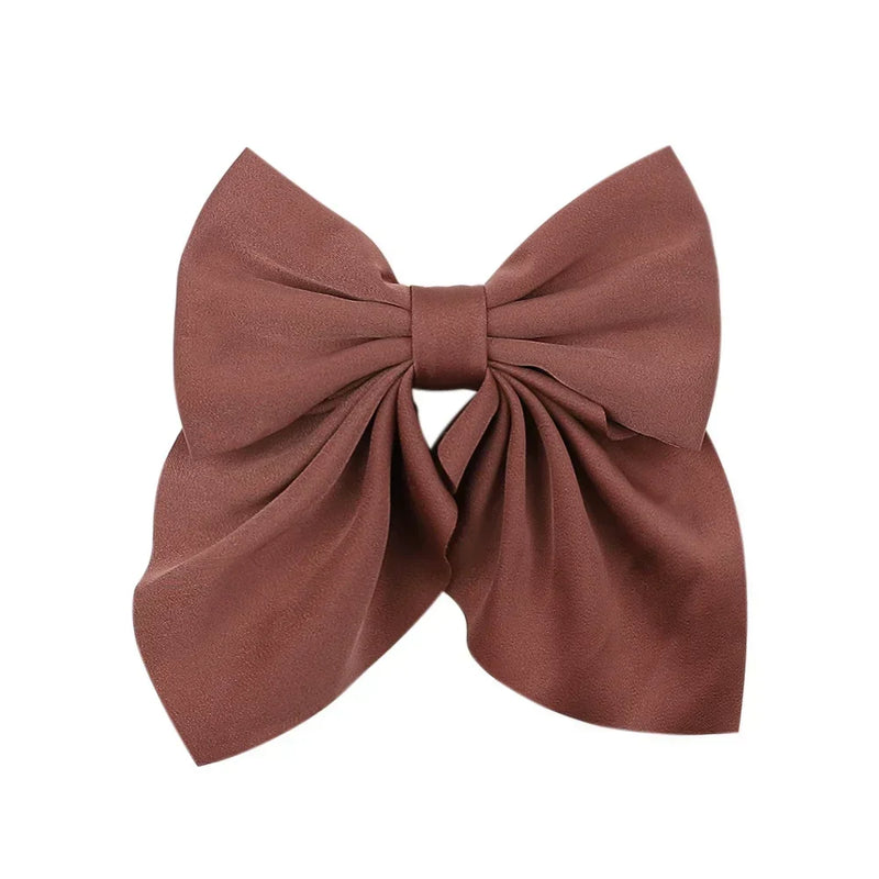 Elegant Bow Ribbon Hair Clip Fashion