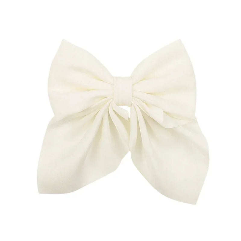 Elegant Bow Ribbon Hair Clip Fashion