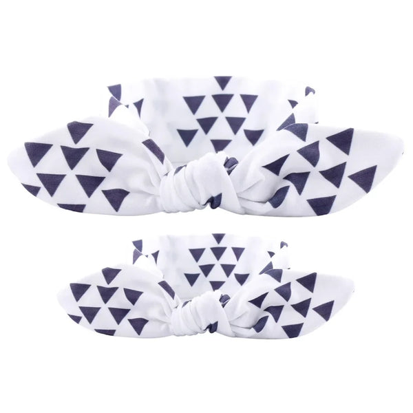 2Pcs/Set Headbands Mother Baby Turban