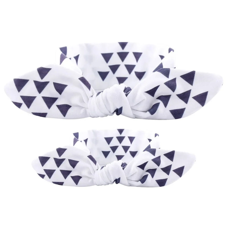 2Pcs/Set Headbands Mother Baby Turban