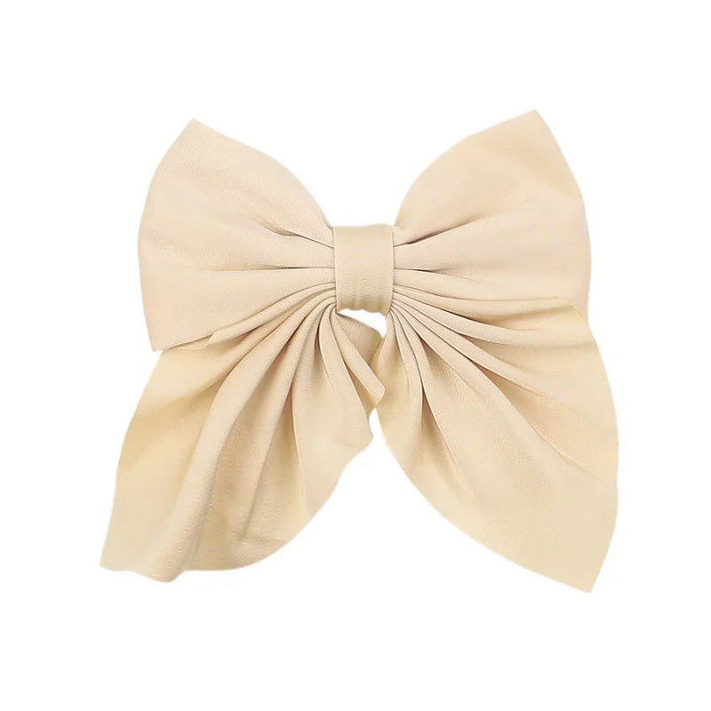Elegant Bow Ribbon Hair Clip Fashion