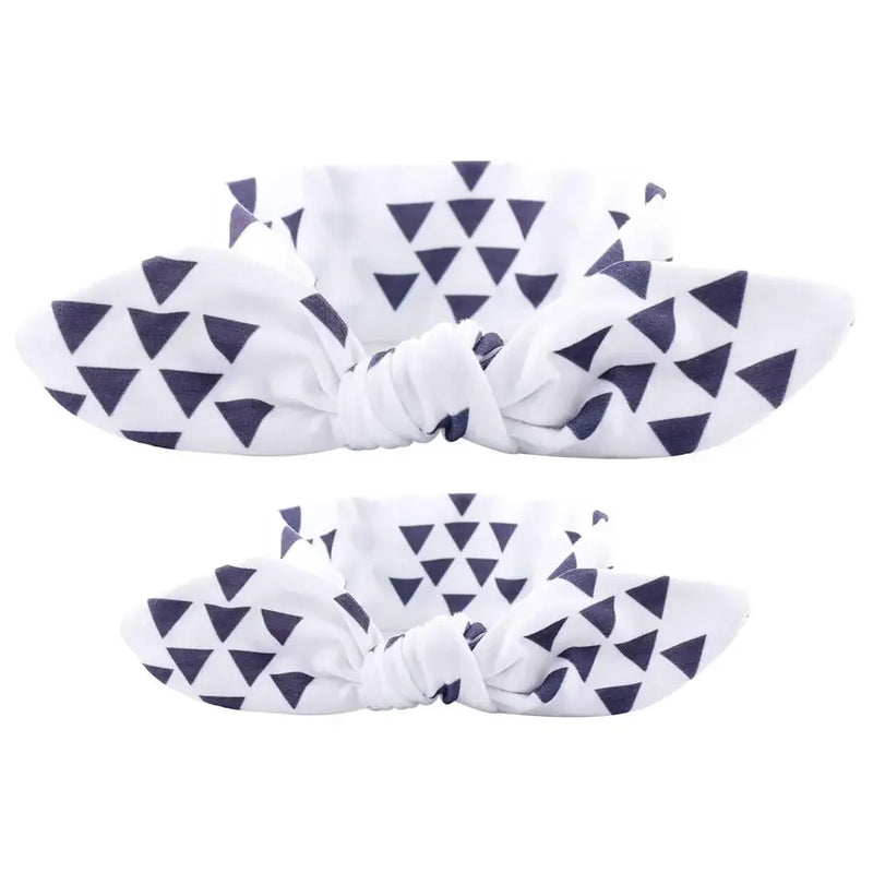 2Pcs/Set Headbands Mother Baby Turban