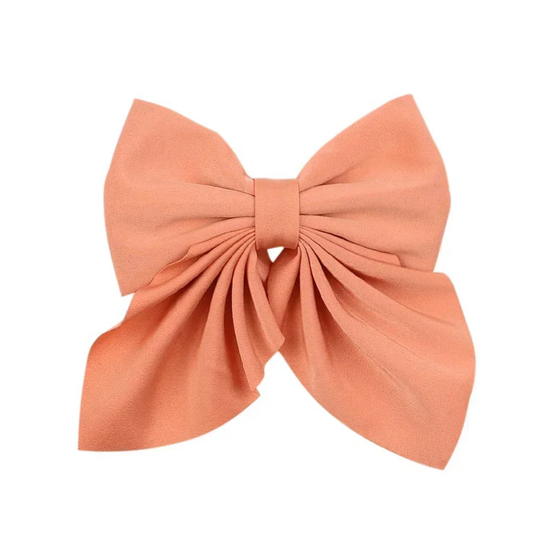 Elegant Bow Ribbon Hair Clip Fashion