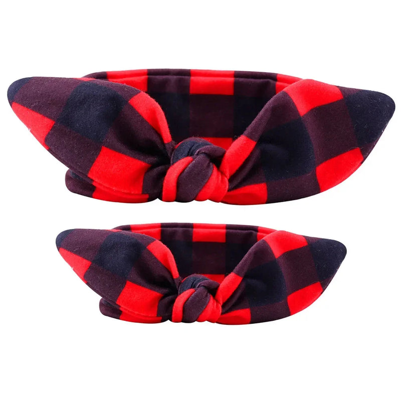 2Pcs/Set Headbands Mother Baby Turban