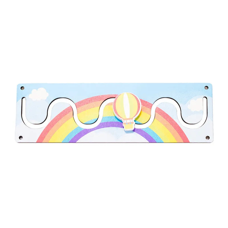 DIY Montessori Busy Board Wooden Accessories