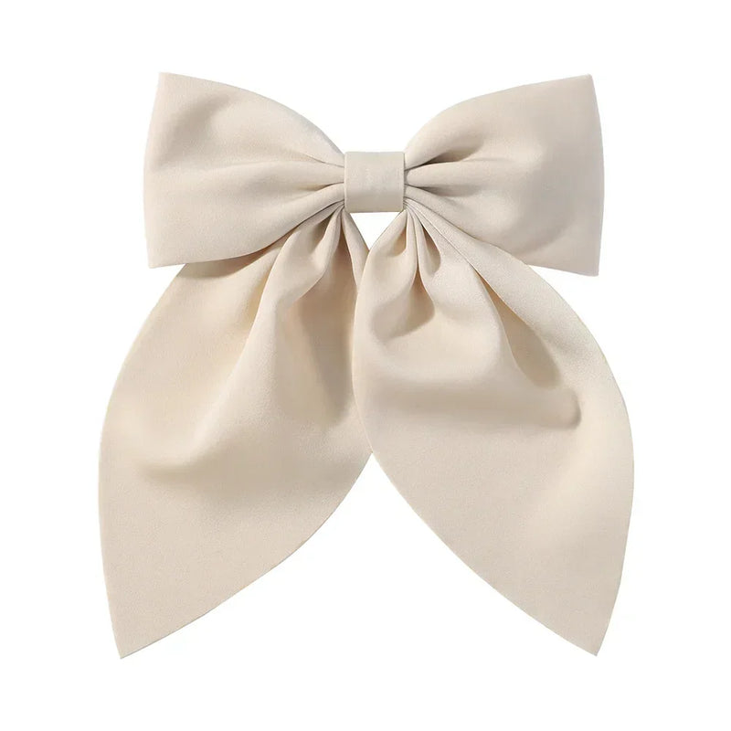 Elegant Bow Ribbon Hair Clip Fashion