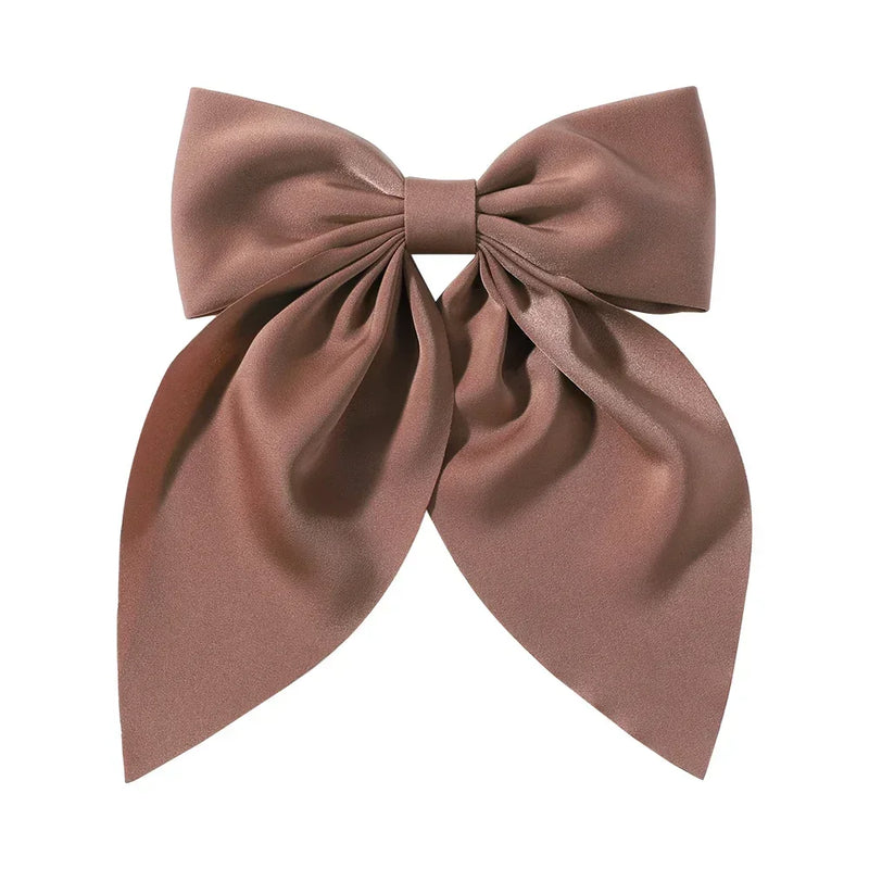 Elegant Bow Ribbon Hair Clip Fashion