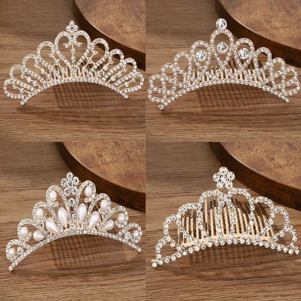 Children Mini Crowns Hair