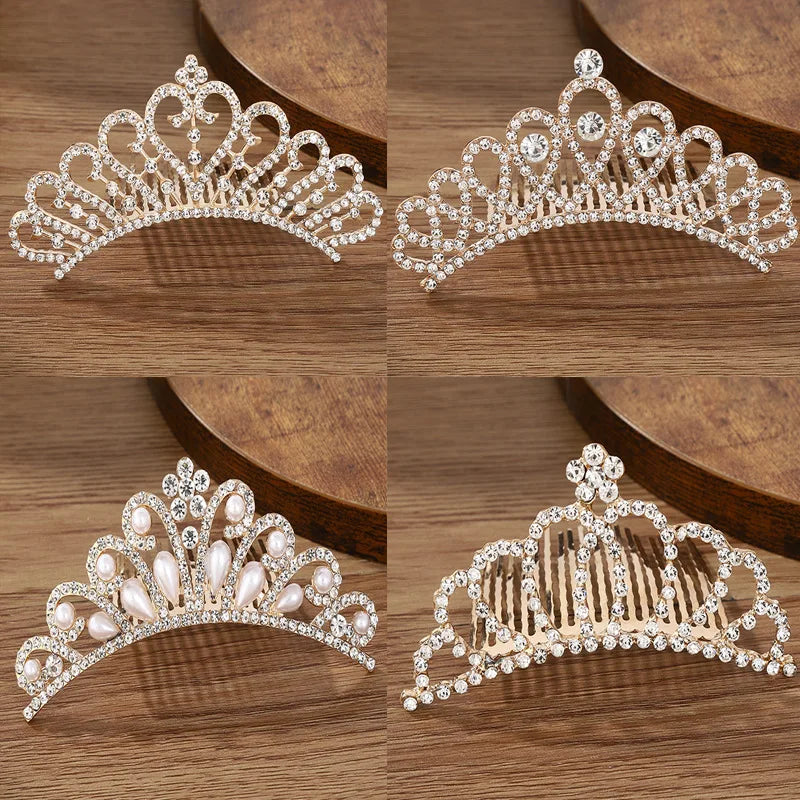 Children Mini Crowns Hair