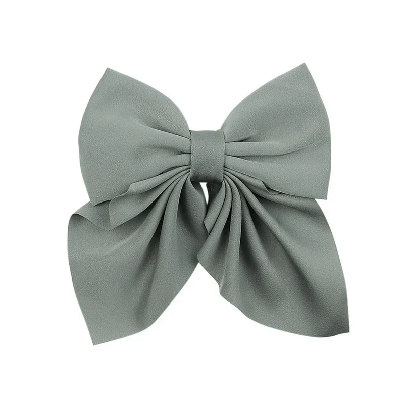 Elegant Bow Ribbon Hair Clip Fashion